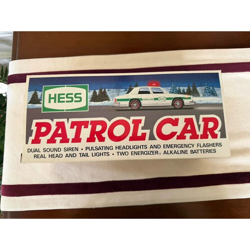 Hess Patrol Car 1993 Original Box and Packaging Excellent Condition Vintage